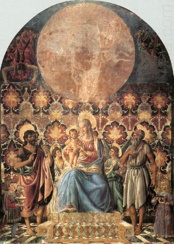 Andrea del Castagno Madonna and Child with Saints china oil painting image